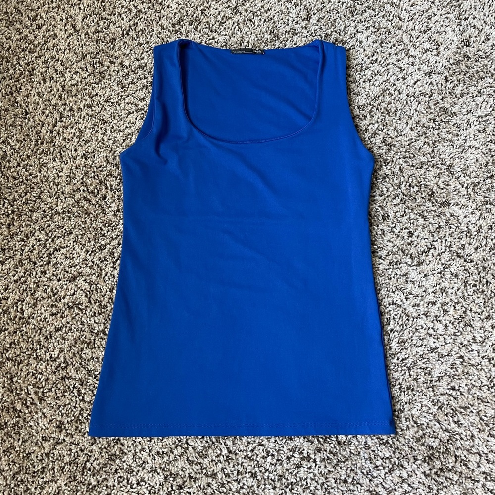 Zara Blue Tank top Size M